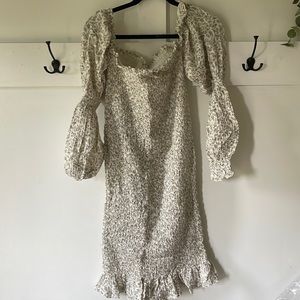Nothing Fits But maternity dress.